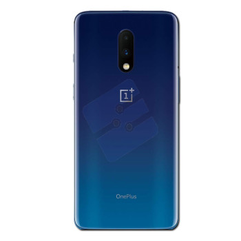 OnePlus 7 (GM1901) Vitre Arrière With Camera Lens & Adhesive Blue