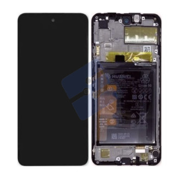 Huawei P Smart (2021) (PPA-LX2)/Honor 10X Lite (DNN-LX9)/Y7A (PPA-LX3) Ecran Complet - 02354ADC - Black