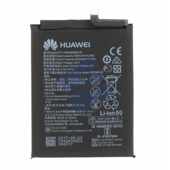 Huawei P20 Pro (CLT-L29C)/Mate 10 (ALP-L29)/Mate 10 Pro (BLA-L29)/Mate 20 (HMA-L29)/Honor View 20 (PCT-L29)/Honor 20 Pro (YAL-L41) Batterie - 24022342/24022785/24022827 - HB436486ECW 4000 mAh