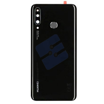 Huawei P30 Lite (MAR-LX1M) Vitre Arrière - 24MP Version - 02352PMJ Black
