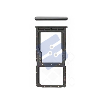 Huawei P30 Lite (MAR-LX1M) Simcard holder + Memorycard Holder 51661LWL Black