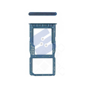 Huawei P30 Lite (MAR-LX1M) Simcard holder + Memorycard Holder 51661LWN/51661NAN Blue