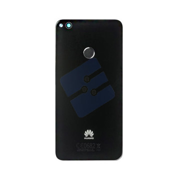 Huawei P8 Lite 2017 (PRA-LX1) Vitre Arrière incl. Fingerprint Sensor 02351CTK Black