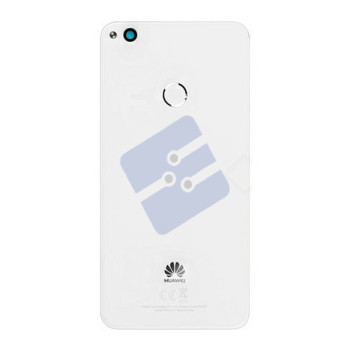 Huawei P8 Lite 2017 (PRA-LX1) Vitre Arrière incl. Fingerprint Sensor 02351DMP White