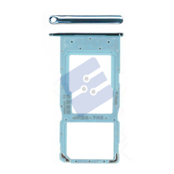 Huawei P Smart (2020) (POT-LX1A) Simcard holder + Memorycard Holder 51661KQA Blue