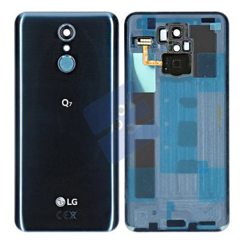 LG Q7 (LM-Q610YB) Vitre Arrière ACQ89691201 Blue