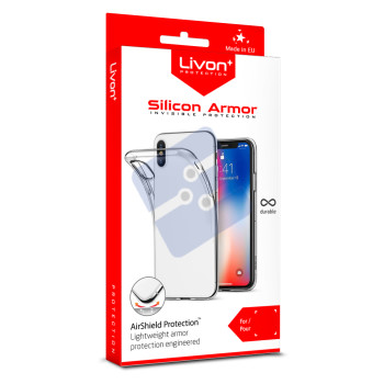 Livon  HTC U Ultra Silicone Armor  - Clear