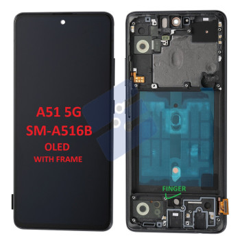 Samsung SM-A516B Galaxy A51 5G Ecran Complet - (OLED) - With Frame - Black