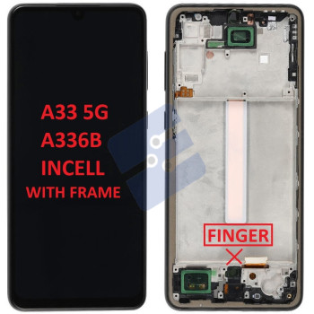 Samsung SM-A336B Galaxy A33 5G Ecran Complet - Incell With Frame - Black