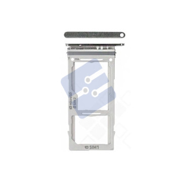 Samsung G975F Galaxy S10 Plus Simcard holder + Memorycard Holder GH98-43724B White