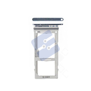 Samsung G975F Galaxy S10 Plus Simcard holder + Memorycard Holder GH98-43724C Blue