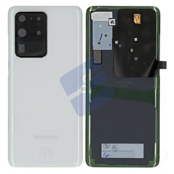 Samsung G988F Galaxy S20 Ultra 5G Vitre Arrière GH82-22217C White