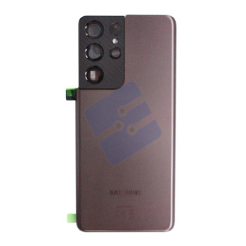 Samsung SM-G998B Galaxy S21 Ultra Vitre Arrière - GH82-24499E/GH82-27283E - Brown