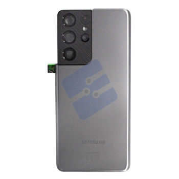 Samsung SM-G998B Galaxy S21 Ultra Vitre Arrière - GH82-24499C/GH82-27283C - Titanium Grey
