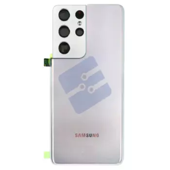 Samsung SM-G998B Galaxy S21 Ultra Vitre Arrière - Silver