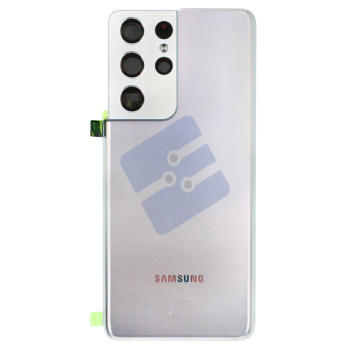 Samsung SM-G998B Galaxy S21 Ultra Vitre Arrière - GH82-24499B/GH82-27283B - Silver