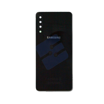 Samsung SM-A750F Galaxy A7 2018 Vitre Arrière + Camera Lens Black