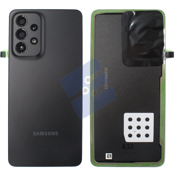Samsung SM-A336B Galaxy A33 5G Vitre Arrière - GH82-28042A - Black