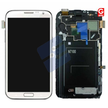 Samsung N7100 Galaxy Note 2 Ecran Complet GH97-14112A White