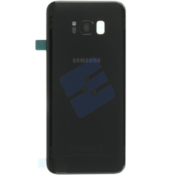 Samsung G955F Galaxy S8 Plus Vitre Arrière GH82-14015A Midnight Black