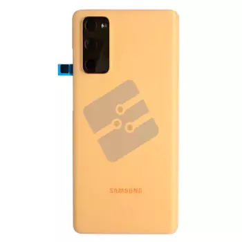 Samsung SM-G781B Galaxy S20 Fan Edition 5G/SM-G780F Galaxy S20 Fan Edition 4G Vitre Arrière - Orange