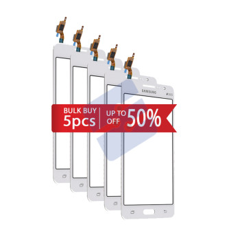 Samsung G530 Galaxy Grand Prime Tactile Bulk Pack 5 Pcs White