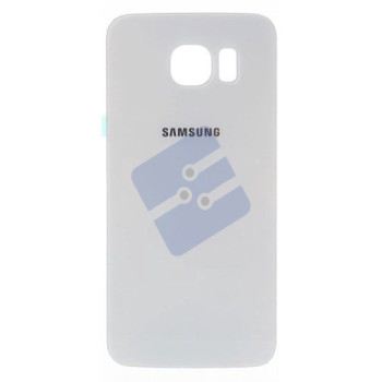 Samsung G920F Galaxy S6 Vitre Arrière GH82-09825B White