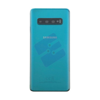 Samsung G973F Galaxy S10 Vitre Arrière GH82-18378E Green