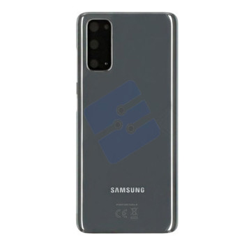 Samsung G980F Galaxy S20/G981F Galaxy S20 5G Vitre Arrière - GH82-22068A/GH82-21576A - Cosmic Grey