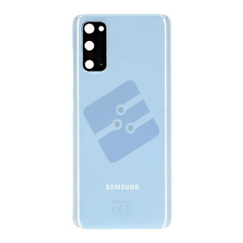 Samsung G980F Galaxy S20/G981F Galaxy S20 5G Vitre Arrière GH82-22068D Cloud Blue
