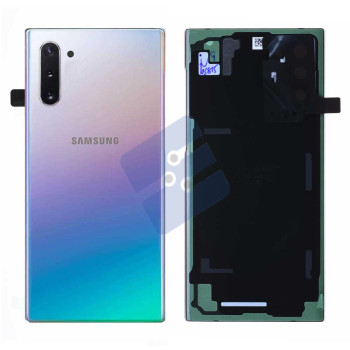 Samsung N970F Galaxy Note 10 Vitre Arrière GH82-20528C Aura Glow/Silver