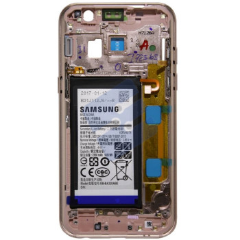 Samsung SM-A320F Galaxy A3 2017 Châssis Central With Battery GH82-13667D Pink