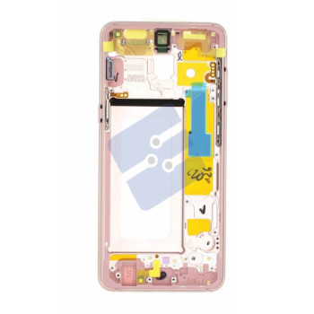 Samsung SM-A530F Galaxy A8 2018 Châssis Central Incl. Power & Volume Flex GH96-11295D Pink
