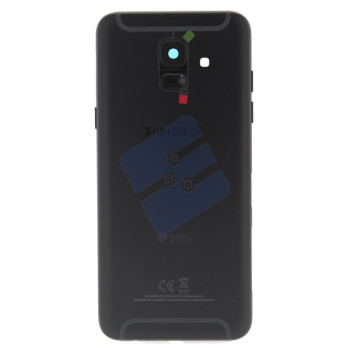Samsung SM-A600F Galaxy A6 (2018) Vitre Arrière Black With Parts DUOS GH82-16423A