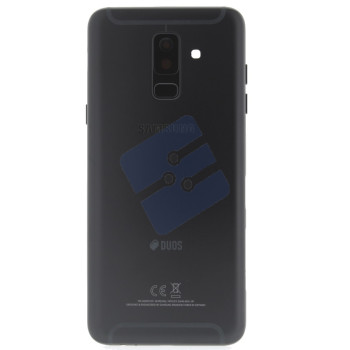Samsung SM-A605F Galaxy A6+ (2018) Vitre Arrière Black With Parts DUOS GH82-16431A