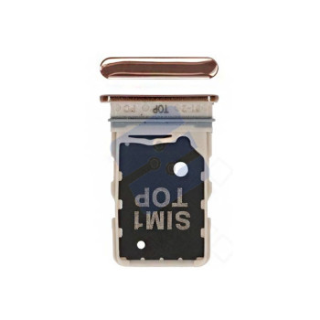 Samsung SM-A805F Galaxy A80 Simcard holder + Memorycard Holder GH98-44244C Gold