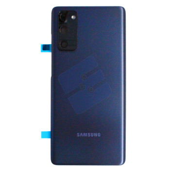 Samsung SM-G780F Galaxy S20 Fan Edition 4G/SM-G781B Galaxy S20 Fan Edition 5G Vitre Arrière GH82-24263A/GH82-24223A Blue