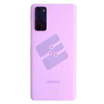 Samsung SM-G780F Galaxy S20 Fan Edition 4G/SM-G781B Galaxy S20 Fan Edition 5G Vitre Arrière GH82-24263C/GH82-24223C Purple