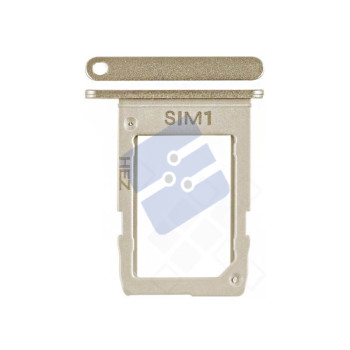 Samsung SM-J600F Galaxy J6 Simcard holder + Memorycard Holder GH63-15695D & GH63-15696D Gold