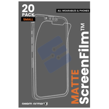 Axiom  ScreenFilm Protector Matte - 70052263 - 20 Pack - For Wearables And Phones
