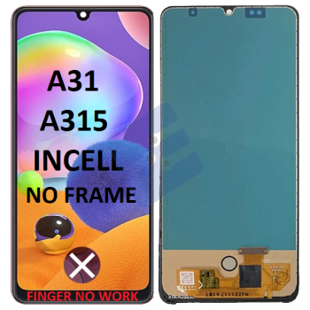 Samsung SM-A315F Galaxy A31 Écran + tactile - Incell - No Frame - Black