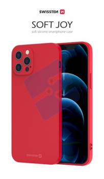 Swissten iPhone XR Soft Joy Case - 34500177 - Red