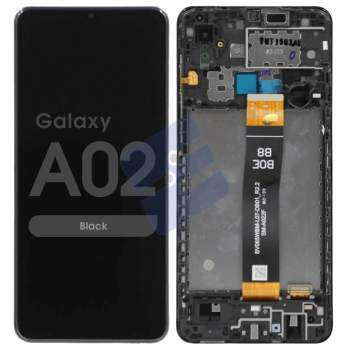 Samsung SM-A022F Galaxy A02 (Nappe Noir Ecran) - Ecran Complet - Black (OEM ORIGINAL)