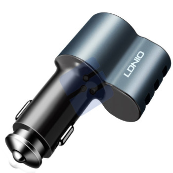 LDNIO - Fast Auto 3 USB Ports Car charger Adapter - CM11 - Navy Blue