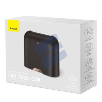 Baseus Car Tool Smart Cleaner Auto Car Trash Can (include Free Trash Bags 2 Rolls/60 pcs Each) Black (CRLJT01-01)