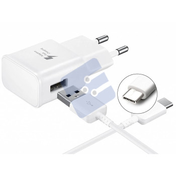 Travel Adapter 2.0A + Type-C to USB Cable (EP-DN930CWE) - White