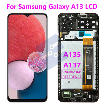Samsung SM-A135F Galaxy A13 4G/SM-A137F Galaxy A13 Ecran Complet - (OEM ORIGINAL) - Black