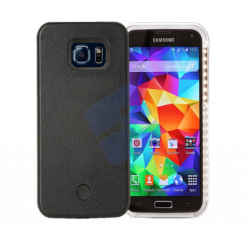 LED Flash - Selfie Case - Samsung Galaxy G930 S7 - Black