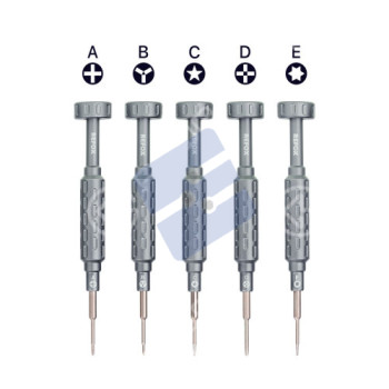 REFOX RS-1 Rice Series 2D Precision Tournevis Set