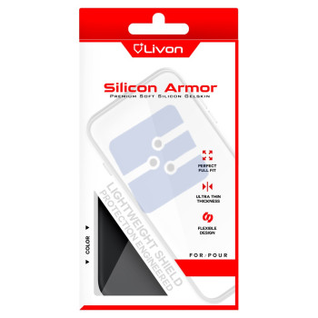 Livon Apple iPhone 11 Pro Max Silicon Armor - Black